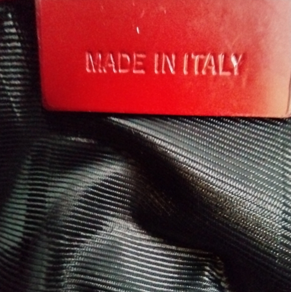 Burberry Red Shoulder Bag Quilted Large Grande Tote Bag Made In Italy Authentic - Picture 13 of 16